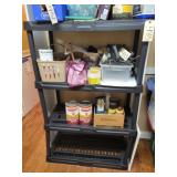 4 Tier Black Shelf (without contents!!)