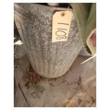 2 Tin Trash Cans