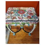 Hand painted table