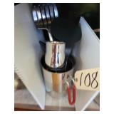 Spatulas, double boiler (comet), Cuhnrikon burner