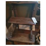 vintage French style library step