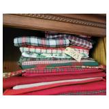 Christmas linen (fabric & flannel)