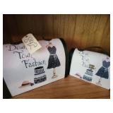 Fashion style covered boxes