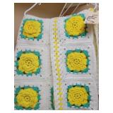 Floral Crochet Blanket