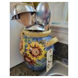 Sunflower pottery