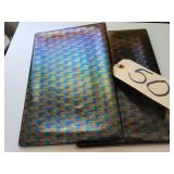 Iridescent art dish