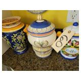 3 piece canister set