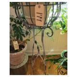 Iron plant stand