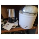 Salton yogurt maker, cup warmer