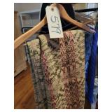 Wool/Cotton Pinecone&Roses Table Sq 49x52