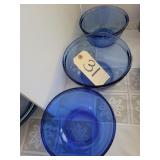 Cobalt blue Anchor Baking-ware