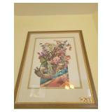 Floral print (36' w X 44' h)