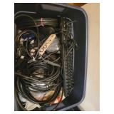 Keyboard w/ cords, cables