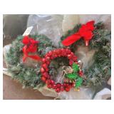 (3) Christmas Wreaths