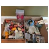 Variety of candles