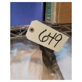 3 Shelf metal stand w/o contents