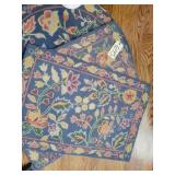 Round & 2 Rectangle rugs 2 x 3 100%wool