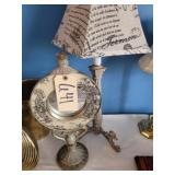 Victorian Decorative mirror, lamp