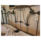 Victorian bronze color King bed w/o bedding