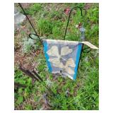 Yard flag, garden decor