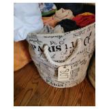 Cloth tote with assorted fabric