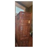 Wooden screen