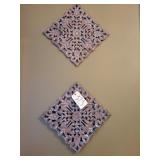 Wooded wall art