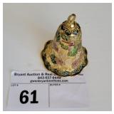 GOLD PLATED HUMMINGBIRD BELL