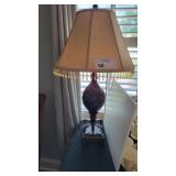 VINTAGE BEADED TABLE LAMP