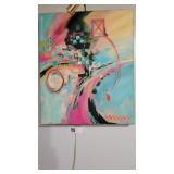 ABSTRACT EXPRESSIONIST PAINTING BY LENGLISH