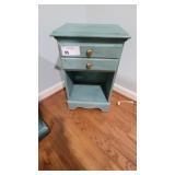 BLUE FARMHOUSE NIGHTSTAND