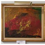 ABSTRACT PAINTING BY ROTHMAN