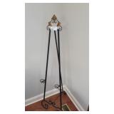 BLACK IRON EASEL