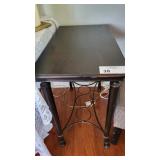 WOODEN SIDE TABLE 16WX27LX26T