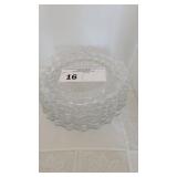FOSTORIA GLASS SALAD PLATES (7)