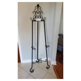 BLACK IRON EASEL