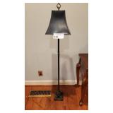 BLACK BUFFET TABLE LAMP
