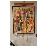 ABSTRACT PAINTING 25W X 30T