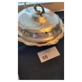 VINTAGE SILVER PLATED SERVING DISH
