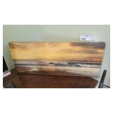 CANVAS BEACH SCENE 30L X 12T