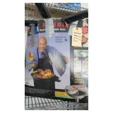 GEORGE FORMAN INDOOR OUTDOOR ELEC GRILL W/STAND