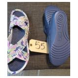 2 PR SIZE 8.5 SLIPPERS