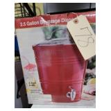 2.5 GALLON BEVERAGE DISPENSER
