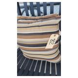 PR SUNBRELLA STRIPED PILLOWS