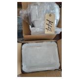 2 CASES OF ALUMINUM PANS
