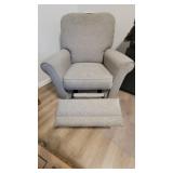 GRAY COLORED LAZY BOY RECLINER