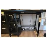 WOOD DESK  3 1/2 FT