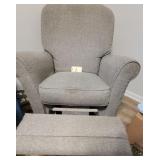 GRAY COLORED LAZY RECLINER