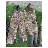 Realtree Gortex bibs & Ducks unlimited waders