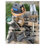 Shopvac, car jacks, heater, extinguisher & more